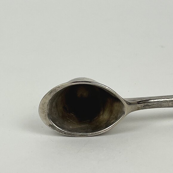 Silver Plate Candle Snuffer Eales 1779 Silver-Plate Aged Patina Finish - Picture 7 of 8